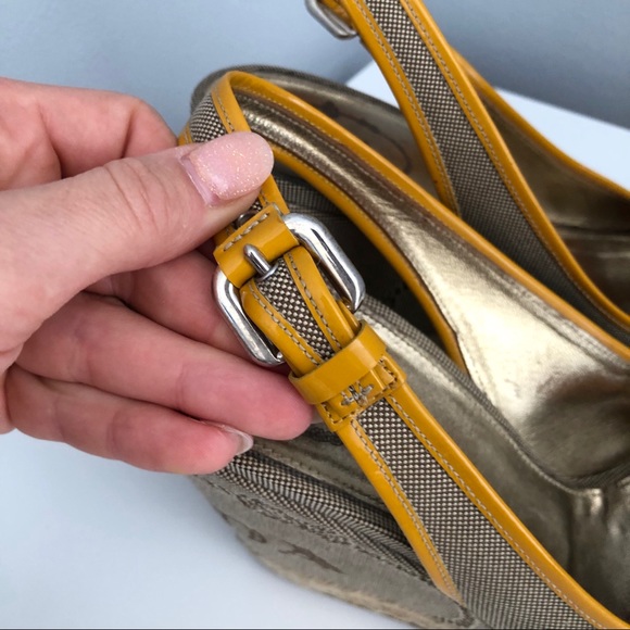 Prada Peep-Toe Wedge Sandal - Picture 5 of 6